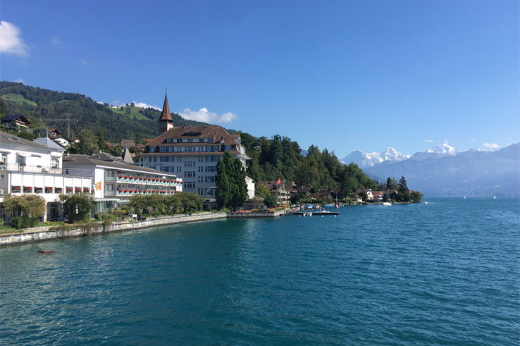 Spiez on Lake Thun